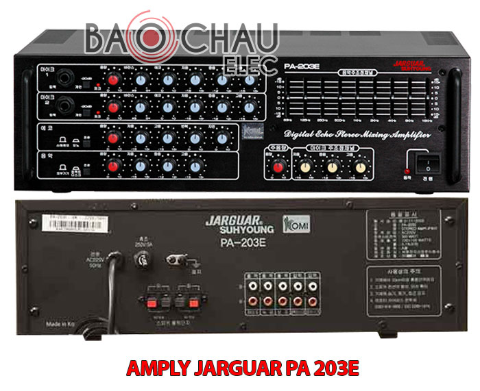 Amply Jarguar PA 203E chính hãng, giá rẻ tại Hà Nội - ChâuAudio