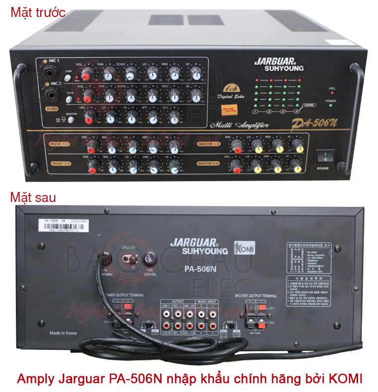 Amply Jarguar PA-506N KOMI Amply Jarguar PA-506N KOMI