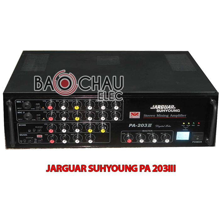 Amply Jarguar PA 203III chính hãng, giá rẻ tại Hà Nội - ChâuAudio