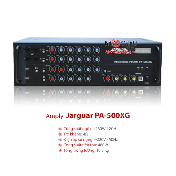 Amply Jarguar PA 500XG chính hãng, giá tốt, karaoke cực hay Amply Jarguar PA 500XG chính hãng, giá tốt, karaoke cực hay