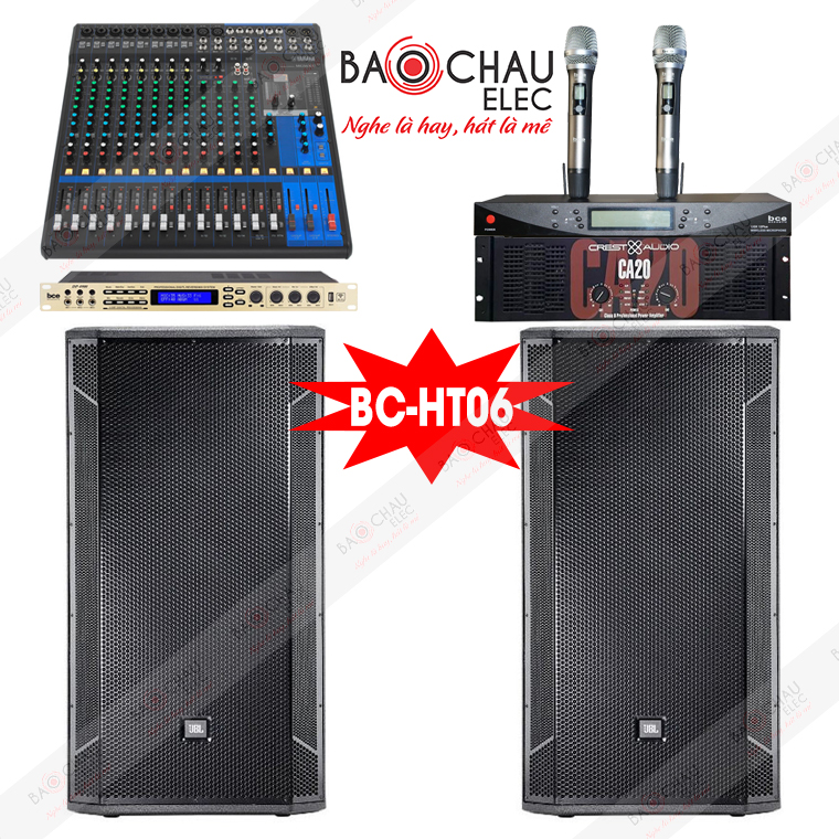 Dàn âm thanh hội trường nhỏ BC-HT06