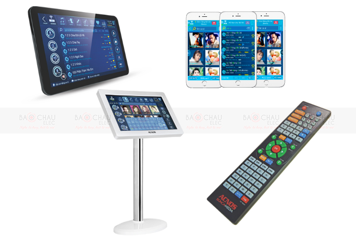 Đầu Acnos Mini Karaoke Wifi KM2-6 Đầu Acnos Mini Karaoke Wifi KM2-6