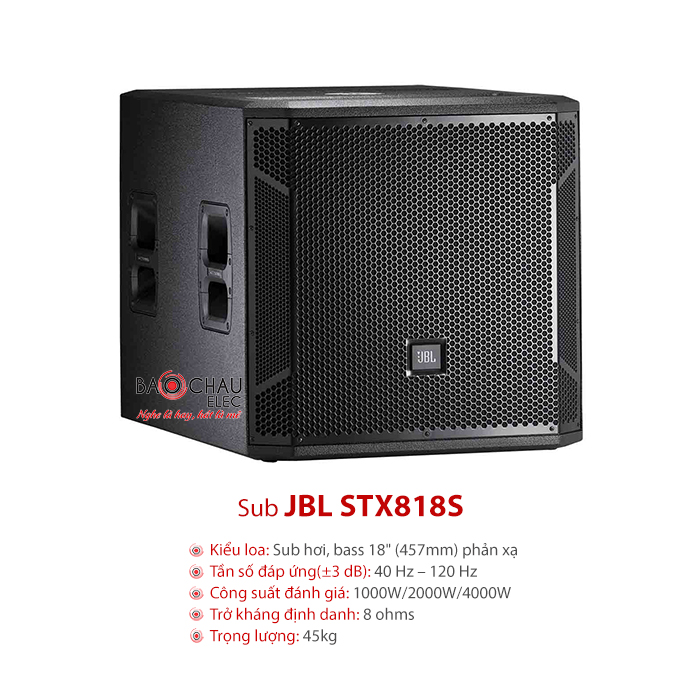 Loa sub JBL STX818S chính hãng giá tốt nhất Loa sub JBL STX818S chính hãng giá tốt nhất