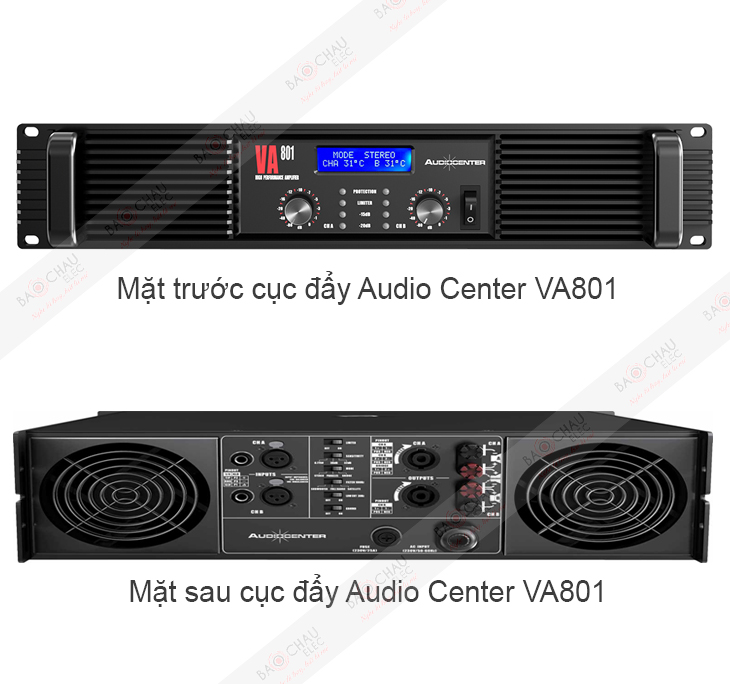 Cục đẩy Audio Center VA801 - 2 mặt sản phẩm Cục đẩy Audio Center VA801 - 2 mặt sản phẩm