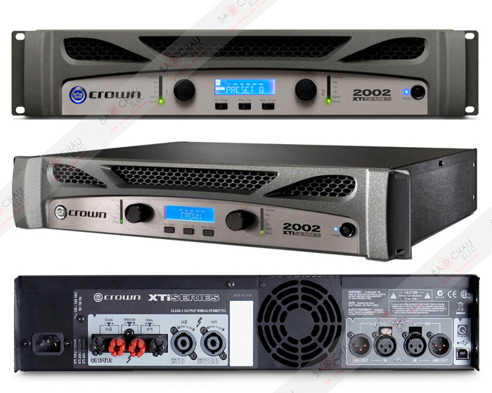 Cục đẩy công suất Crown XTi2002 chi tiết Cục đẩy công suất Crown XTi2002