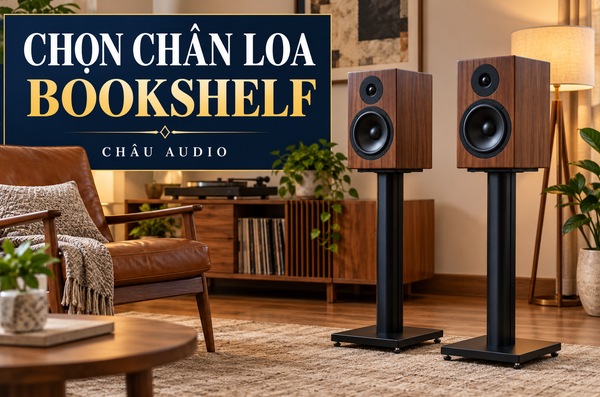 Cách chọn chân loa bookshelf: chiều cao, tải trọng và khả năng chống rung