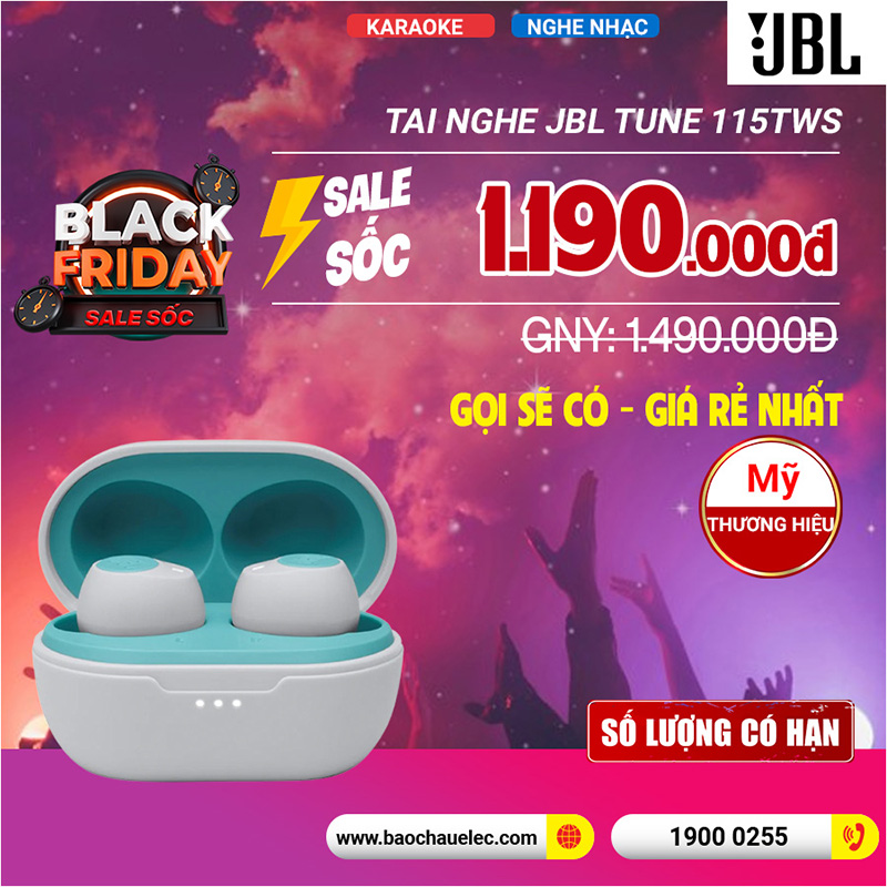 Bảo Châu Elec siêu sale Black Friday trong 07 ngày, giảm SÂU lên tới 76% toàn bộ sản phẩm