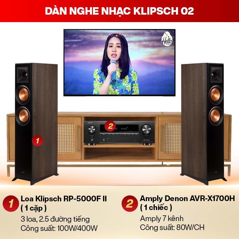 dàn nghe nhạc klipsch 02