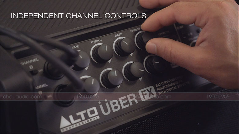Loa xách tay Alto Uber FX Điều chỉnh từng kênh độc lập với các thông số cơ bản Loa xách tay Alto Uber FX Điều chỉnh từng kênh độc lập với các thông số cơ bản