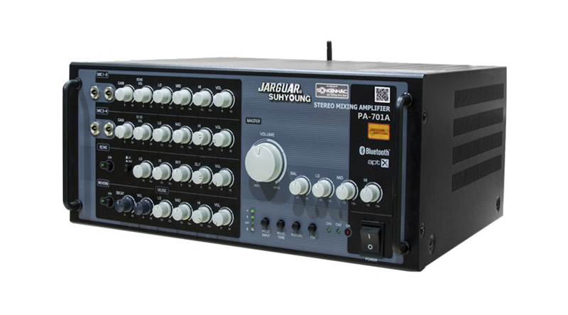 Amply Jarguar Suhyoung PA-701A hiện đại, đẹp mắt