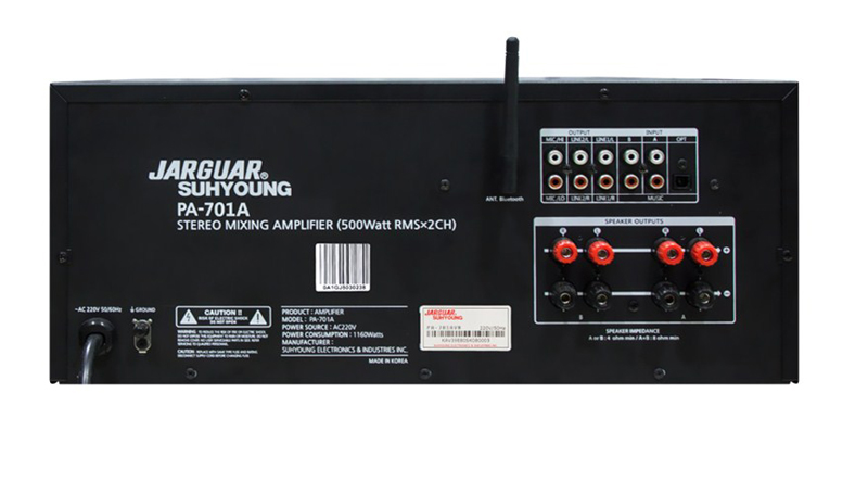 Amply Jarguar Suhyoung PA-701A chính hãng, giá tốt
