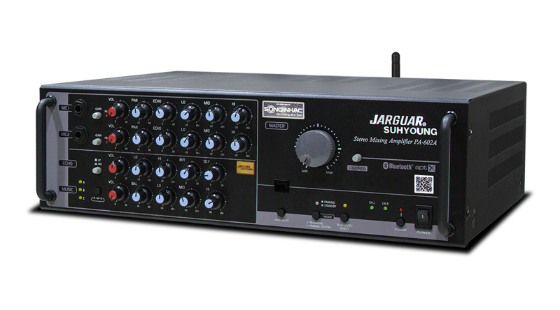 Amply Jarguar Suhyoung PA-602A xử lý âm thanh hiệu quả