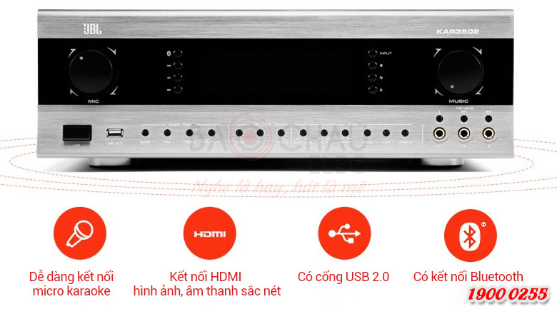 Amply Karaoke JBL KAR3502