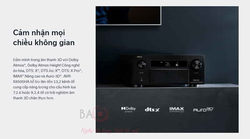 Amply Denon AVC-X8500HA