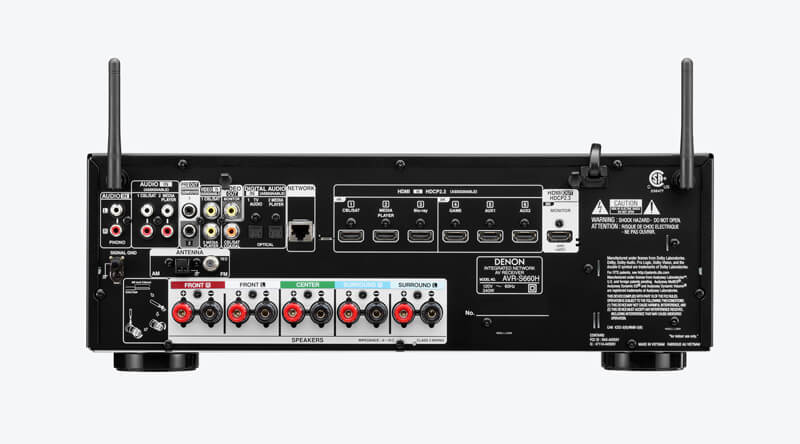 Amply xem phim Denon AVR-S660H