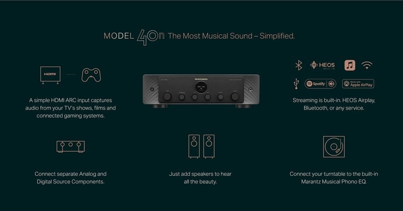 Amply Marantz Model 40N