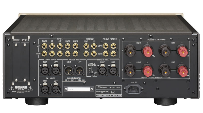 Amply nghe nhạc Accuphase E470