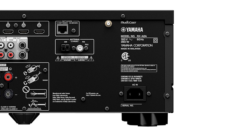 Amply Yamaha RX-A2A (7.2 kênh)