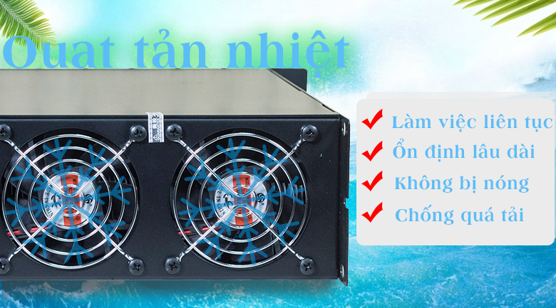 Cục đẩy công suất SAE CT12000X khả năng lọc âm tốt