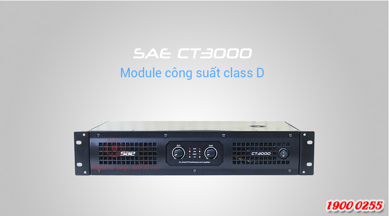 Cục đẩy SAE CT3000 âm thanh phủ đều mọi không gian
