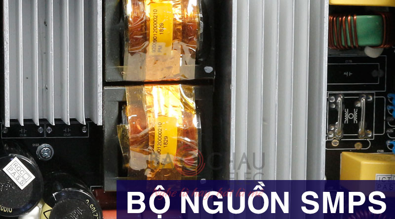 Cục đẩy SAE TX1200 sử dụng nguồn SMPS