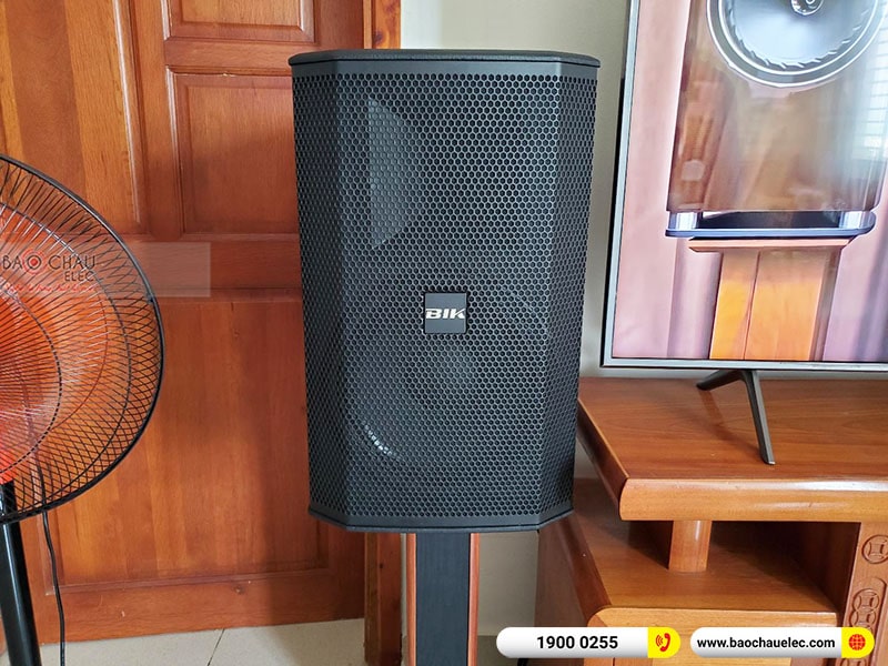 Dàn karaoke của gia đình anh Khải