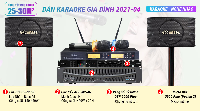 Dàn karaoke gia đình 2021-04