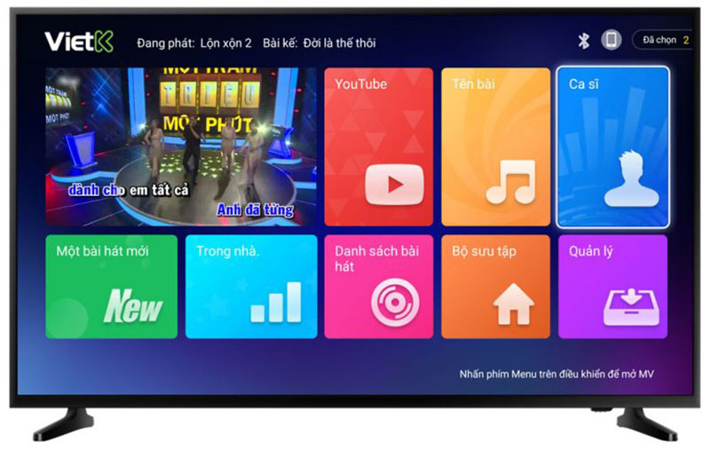 Đầu Karaoke VietK Pro 6TB giao diện sắc nét