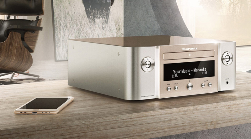 Đầu CD + Network Audio Player + Amply Marantz M-CR412