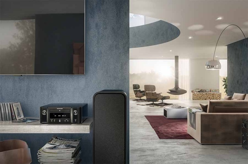 Đầu CD + Network Audio Player + Amply Marantz M-CR412