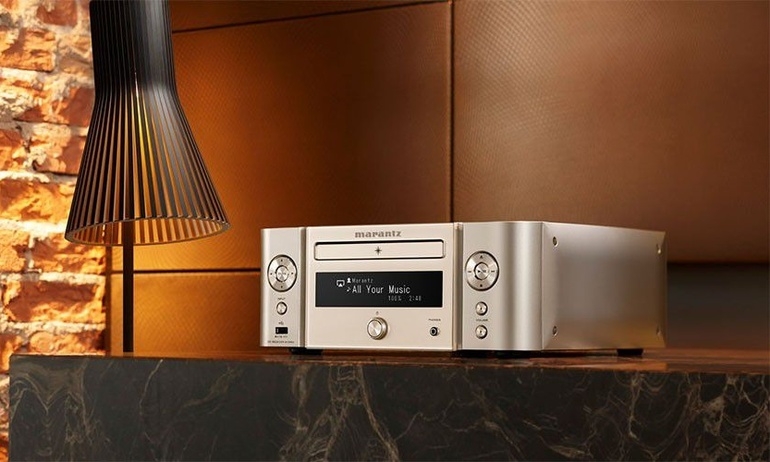 Đầu CD + Network Audio Player + Amply Marantz M-CR412