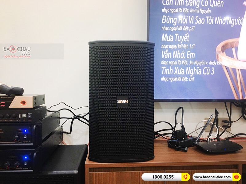 Dàn karaoke của gia đình chị Hà 