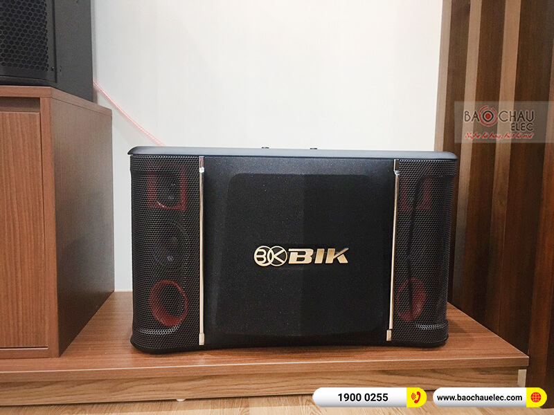 Dàn karaoke của gia đình chị Hà 