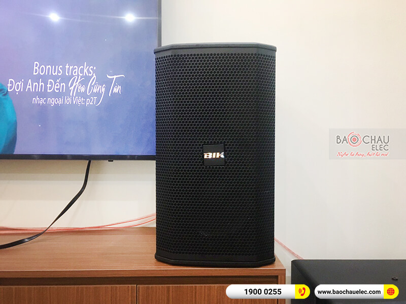 Dàn karaoke của gia đình chị Hà 