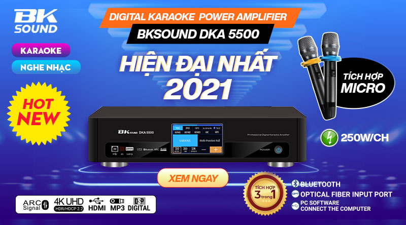 Amplifier BKSound DKA 5500