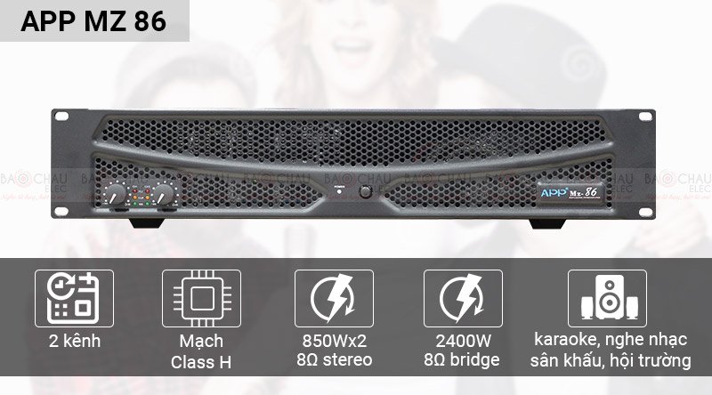 Cục đẩy công suất APP MZ-86