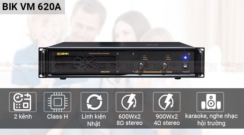 Cục đẩy công suất BIK VM 620A
