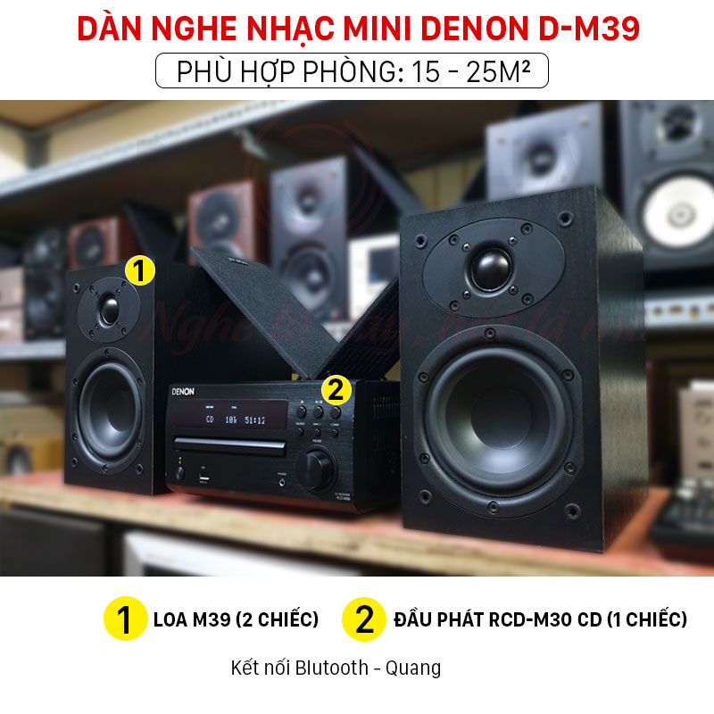 Dàn âm thanh mini Denon D-M39