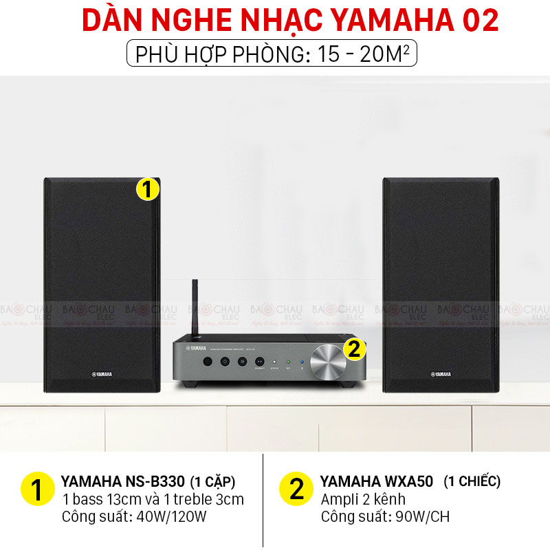 Dàn nghe nhạc Yamaha 02