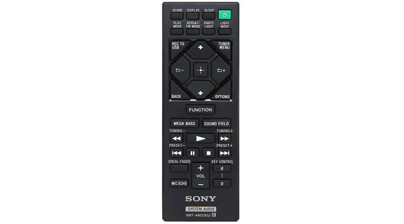 Điều khiển Loa Sony MHC V02