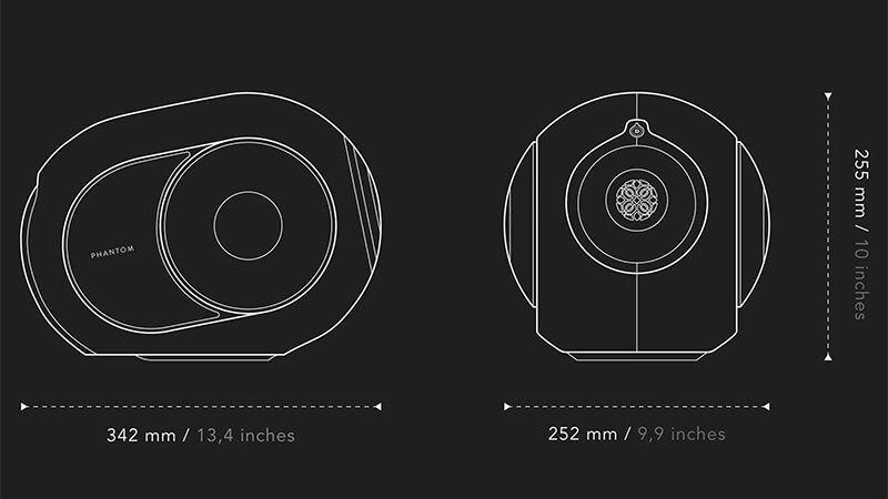 Loa Devialet Phantom I 108DB Gold White