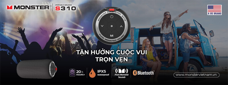 Loa bluetooth Monster S310