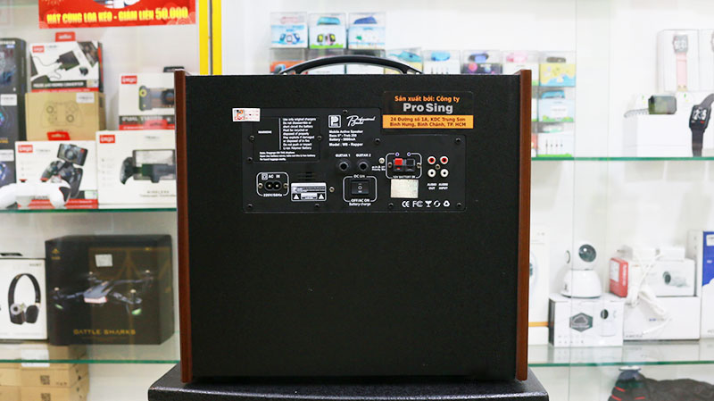 Loa di động xách tay Prosing W8 - Rapper