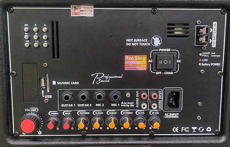 Loa karaoke không dây Prosing W12 Bee