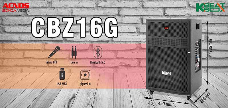 Loa kéo Acnos CBZ16G