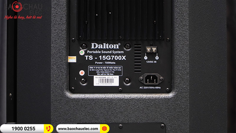 Loa kéo Dalton TS-15G700X (Bass 40cm)