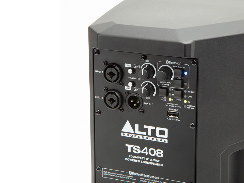 Loa Alto TS408 (Active, bass 20cm) 
