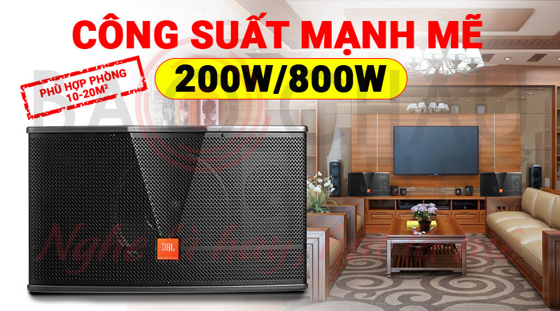 loa karaoke JBL CV1852T công suất mạnh mẽ