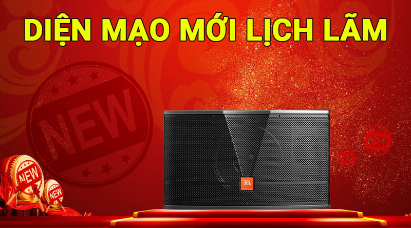 Loa karaoke JBL CV1252T cho diện mạo mới
