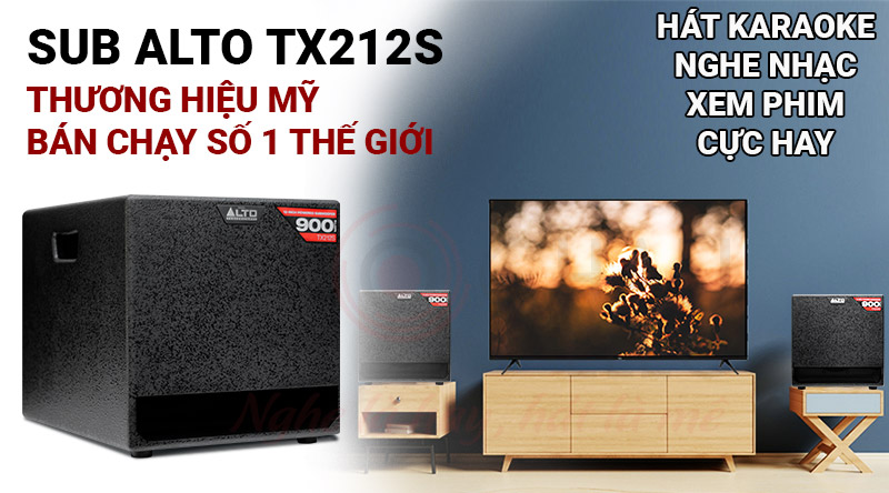 Sub điện Alto TX212S